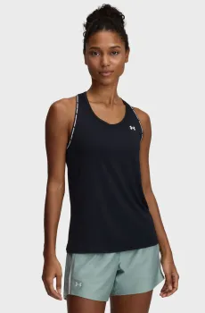 Женская черная майка Tech Knockout Tank Черный S Under Armour 1389851-001