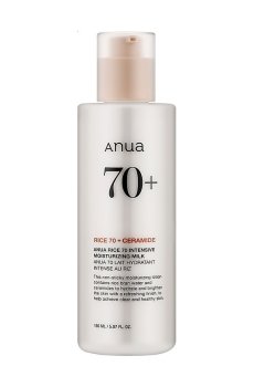 Интенсивное увлажняющее молочко для лица Anua Rice 70 Intensive Moisturizing Milk с рисом и ниацинамидом, 150 мл