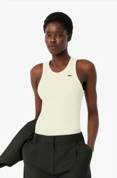 Женская желтая футболка Желтый 38 Lacoste TF538870V
