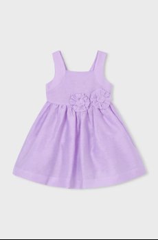 Детское платье с добавлением льна Mayoral