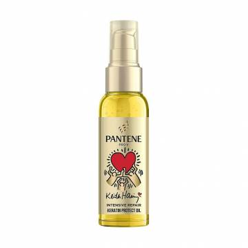 Масло для волос Pantene Pro-V Keith Haring Intensive Repair Keratin Protect Oil Интенсивное восстановление, с кератином, 100 мл Масло для волос Pantene Pro-V Keith Haring Intensive Repair Keratin Protect Oil Интенсивное восстановление, с кератином, 100 мл