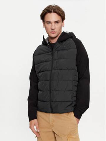 Aeronautica Militare Пуховик 232AF465CT3201 Чорний Regular Fit Aeronautica Militare Пуховик 232AF465CT3201 Чорний Regular Fit