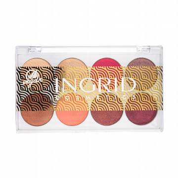 Палетка теней для век Ingrid Cosmetics Bali Eyeshadows Palette Hibiscus, 9.5 г Палетка теней для век Ingrid Cosmetics Bali Eyeshadows Palette Hibiscus, 9.5 г