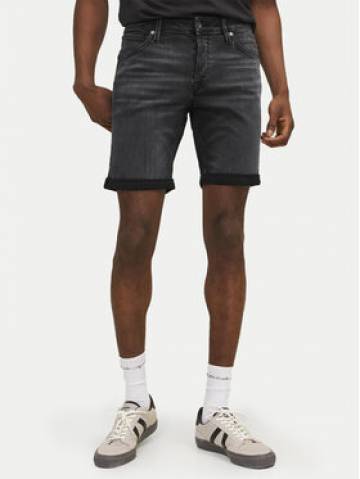 Jack&Jones Джинсові шорти Rick 12249085 Чорний Regular Fit Jack&Jones Джинсові шорти Rick 12249085 Чорний Regular Fit