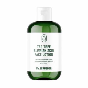 Лосьон для лица Mr.Scrubber Tea Tree Blemish Skin Face Lotion с маслом чайного дерева, 200 мл Лосьон для лица Mr.Scrubber Tea Tree Blemish Skin Face Lotion с маслом чайного дерева, 200 мл