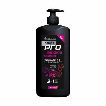Мужской гель для душа 3 в 1 Melado Men Pro Imagine Power Shower Gel, 1 л