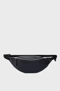 Мужская черная поясная сумка MONOGRAM SOFT WAISTBAG38 AOP Черный ONESIZE Calvin Klein K50K512015