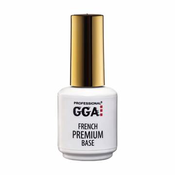 Каучуковая база для гель-лака GGA Professional French Premium Base 04, 15 мл Каучуковая база для гель-лака GGA Professional French Premium Base 04, 15 мл