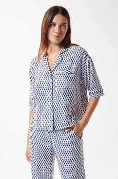 Женская рубашка MADDEN Разноцветный L Etam 6523771