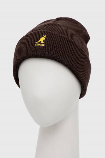Шапка Kangol цвет коричневый