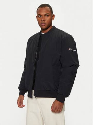 Champion Куртка бомбер 220344 Чорний Regular Fit Champion Куртка бомбер 220344 Чорний Regular Fit