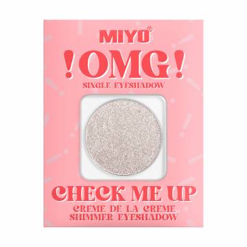 Мерцающие тени для век Miyo !OMG! Check Me Up Shimmer Eyeshadow 24 Bullion, 1.3 г Мерцающие тени для век Miyo !OMG! Check Me Up Shimmer Eyeshadow 24 Bullion, 1.3 г