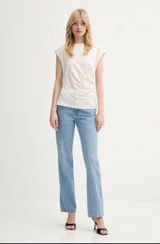 Хлопковая футболка BOSS Epka