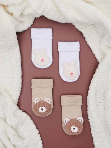 Дитячі шкарпетки 2 pack - різнобарвний Дитячі шкарпетки 2 pack - різнобарвний