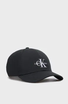 Мужская черная кепка MONO LOGO EMBRO Черный ONESIZE Calvin Klein K50K512180
