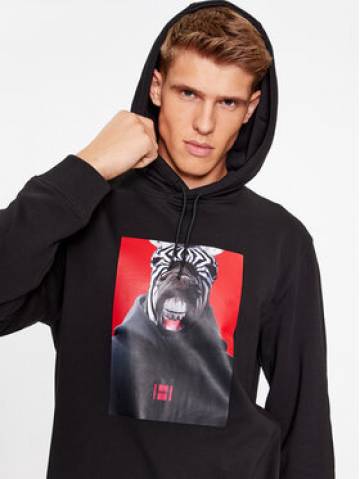 Hugo Світшот Debras 50498293 Чорний Regular Fit Hugo Світшот Debras 50498293 Чорний Regular Fit