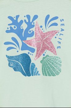 Детская хлопковая футболка United Colors of Benetton