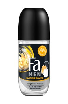 Шариковый антиперспирант Fa Men Invisible Power 48H чистый свежий аромат, мужской, 50 мл