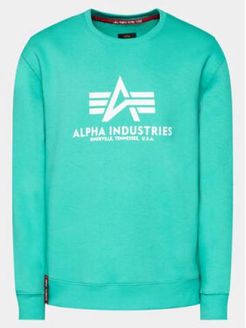 Alpha Industries Світшот Basic 178302 Зелений Regular Fit Alpha Industries Світшот Basic 178302 Зелений Regular Fit