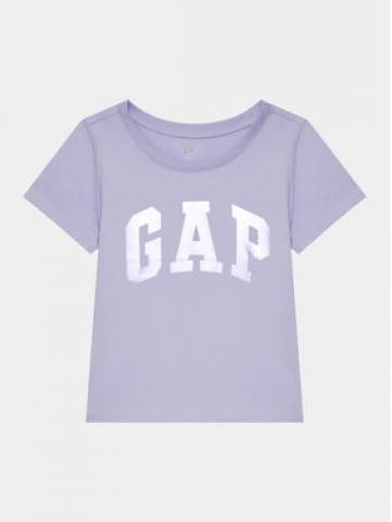 Gap Футболка 789406-02 Фіолетовий Regular Fit Gap Футболка 789406-02 Фіолетовий Regular Fit