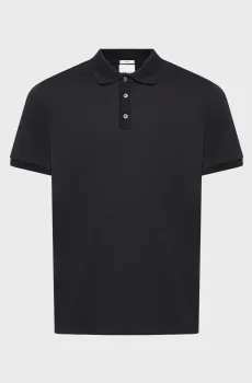 Мужское черное поло в полоску TONAL Черный XL Calvin Klein LV04LF206G