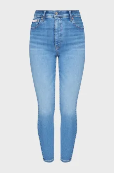 Женские синие джинсы ANKLE Синий 23 Calvin Klein Jeans LV047B769G