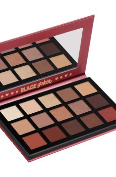 Палетка теней для век Misslyn Black Joker Eyeshadow Palette 2 Warm Sand Dunes, 16.5 г