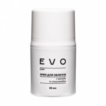 Крем для лица EVO derm с авокадо и ниацинамидом, 30 мл Крем для лица EVO derm с авокадо и ниацинамидом, 30 мл