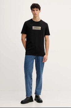 Хлопковая футболка Armani Exchange