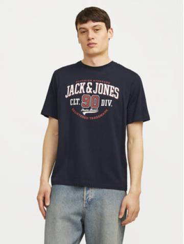 Jack&Jones Футболка Logo 12254862 Cиній Standard Fit Jack&Jones Футболка Logo 12254862 Cиній Standard Fit