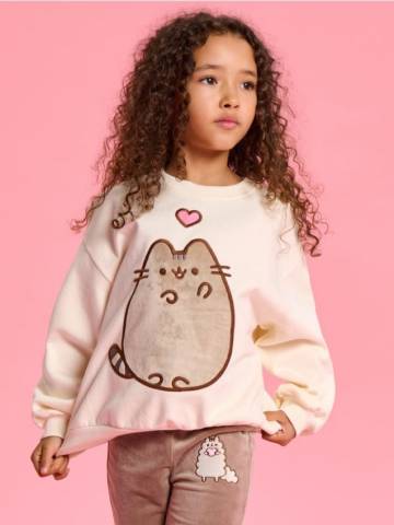Світшот Pusheen the Cat - персиковий Світшот Pusheen the Cat - персиковий