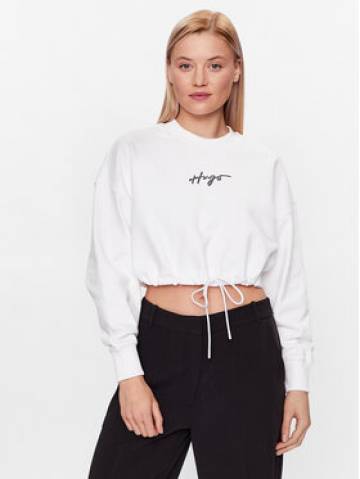 Hugo Світшот Delive 50489094 Білий Regular Fit Hugo Світшот Delive 50489094 Білий Regular Fit