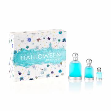 Парфюмированный набор женский Halloween Blue Drop (туалетная вода, 100 мл + туалетная вода, 30 мл + туалетная вода, 4.5 мл) Парфюмированный набор женский Halloween Blue Drop (туалетная вода, 100 мл + туалетная вода, 30 мл + туалетная вода, 4.5 мл)