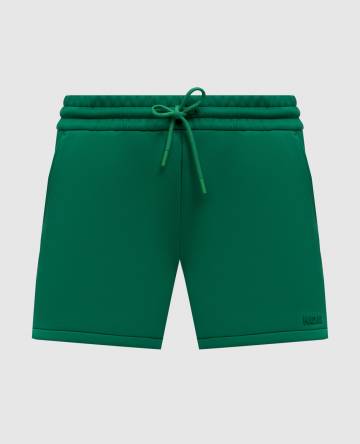 Зеленые шорты SUMMER с логотипом Зеленые шорты SUMMER с логотипом