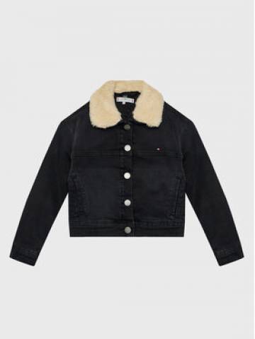 Tommy Hilfiger Джинсова куртка Trucker Sherpa KG0KG06916 Чорний Regular Fit Tommy Hilfiger Джинсова куртка Trucker Sherpa KG0KG06916 Чорний Regular Fit