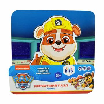 Деревянный пазл KidsHits Paw Patrol Кремез, 14.8*14.8*0.6 см, от 3 лет (KH20/055) Деревянный пазл KidsHits Paw Patrol Кремез, 14.8*14.8*0.6 см, от 3 лет (KH20/055)