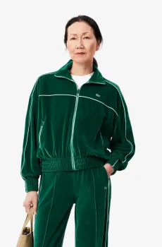Женская зеленая толстовка Зеленый 38 Lacoste SF2658IBX