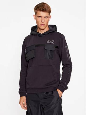 EA7 Emporio Armani Світшот 6RPM88 PJSEZ 1200 Чорний Regular Fit EA7 Emporio Armani Світшот 6RPM88 PJSEZ 1200 Чорний Regular Fit