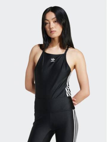 adidas Боді 3-Stripes IU2430 Чорний Slim Fit adidas Боді 3-Stripes IU2430 Чорний Slim Fit