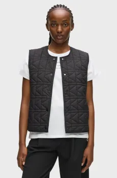 Женский черный жилет QUILT LIGHTWEIGHT Черный M Karl Lagerfeld B1W15042