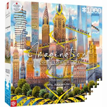 Пазл GoodLoot Imagination Tytus Brzozowski New York 1000 елементів (5908305247999) Пазл GoodLoot Imagination Tytus Brzozowski New York 1000 елементів (5908305247999)