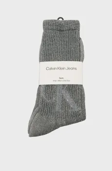 Мужские серые носки BOOTSOCK Серый ONESIZE Calvin Klein 701229794