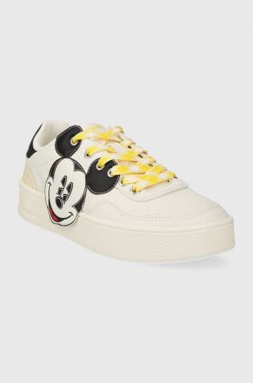 Кроссовки Desigual Fancy x Disney цвет белый 24SSKP16.1000 Кроссовки Desigual Fancy x Disney цвет белый 24SSKP16.1000