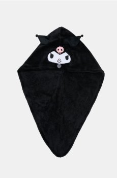 Рушник для волосся Kuromi - чорний