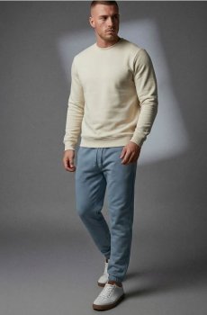 Спортивні штани джогери - light blue