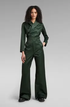 Женский зеленый комбинезон Panzer Зеленый S G-Star RAW D22172,D220