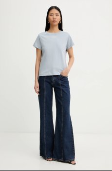 Хлопковая футболка Pinko