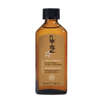 Питательный эликсир для волос NHP Nutri-Argan Beautifying Elixir, 100 мл Питательный эликсир для волос NHP Nutri-Argan Beautifying Elixir, 100 мл