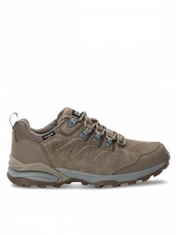 Jack Wolfskin Трекінгові черевики Refugio Texapore Low W 4050821 Коричневий Jack Wolfskin Трекінгові черевики Refugio Texapore Low W 4050821 Коричневий