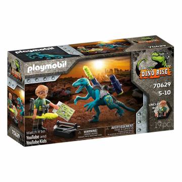 Конструктор Playmobil Dino rise Дейноніх готовий до бою (70629) Конструктор Playmobil Dino rise Дейноніх готовий до бою (70629)